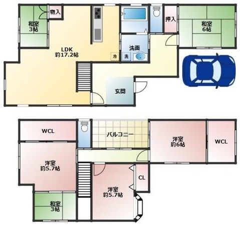 4SLDK Family House in Hirakata with Leaseback Option - Thumbnail 2