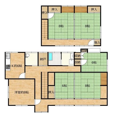 3LDK Detached House for Sale in Aizuwakamatsu, Fukushima - Thumbnail 2