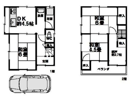 5SDK Detached House for Sale in Omihachiman, Shiga - Thumbnail 3