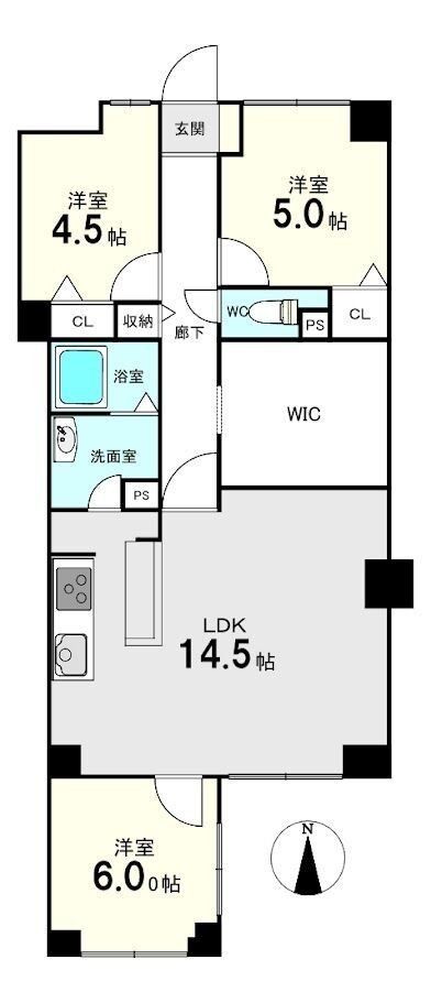 3SLDK Apartment for Sale in Nara City, 81 sqm - Thumbnail 2