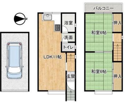 Used detached house in Kamirokumanji Town [Ouchino] Used detached house in Kamirokumanji Town, Higashiosaka City, Osaka Prefecture (u0016897498) — Image 2, Toyono, Osaka
