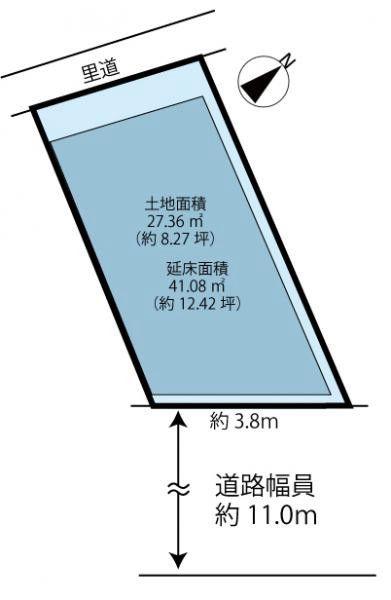 Asahigaoka 1-chome, Ikeda City, row of stores (north side) | Used detached houses and used homes real estate information [Ouchino] Ikeda City, Osaka Prefecture — Image 1, Ikeda, Osaka
