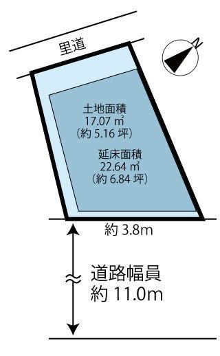Asahigaoka 1-chome, Ikeda City, row of stores (south side) | Used detached houses and used homes real estate information [Ouchino] Ikeda City, Osaka Prefecture — Image 1, Ikeda, Osaka