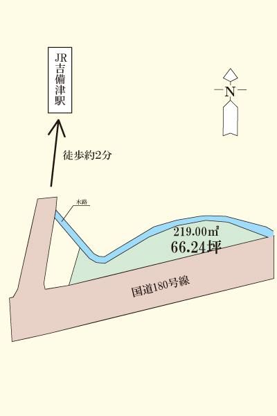 Land for Sale in Kibi, Okayama - 219 sqm Plot Near Kibitsū Station - Thumbnail 3
