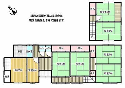 Spacious 7LDK House in Maniwa City with Mountain Views — Image 1, Maniwa, Okayama