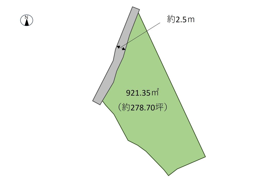 921 sqm Land for Sale in Quiet Okayama City Residential Area - Thumbnail 3