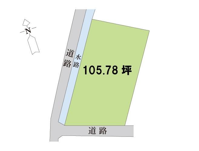 105-Tsubo Residential Land Plot for Sale in Kurashiki, Okayama - Thumbnail 3