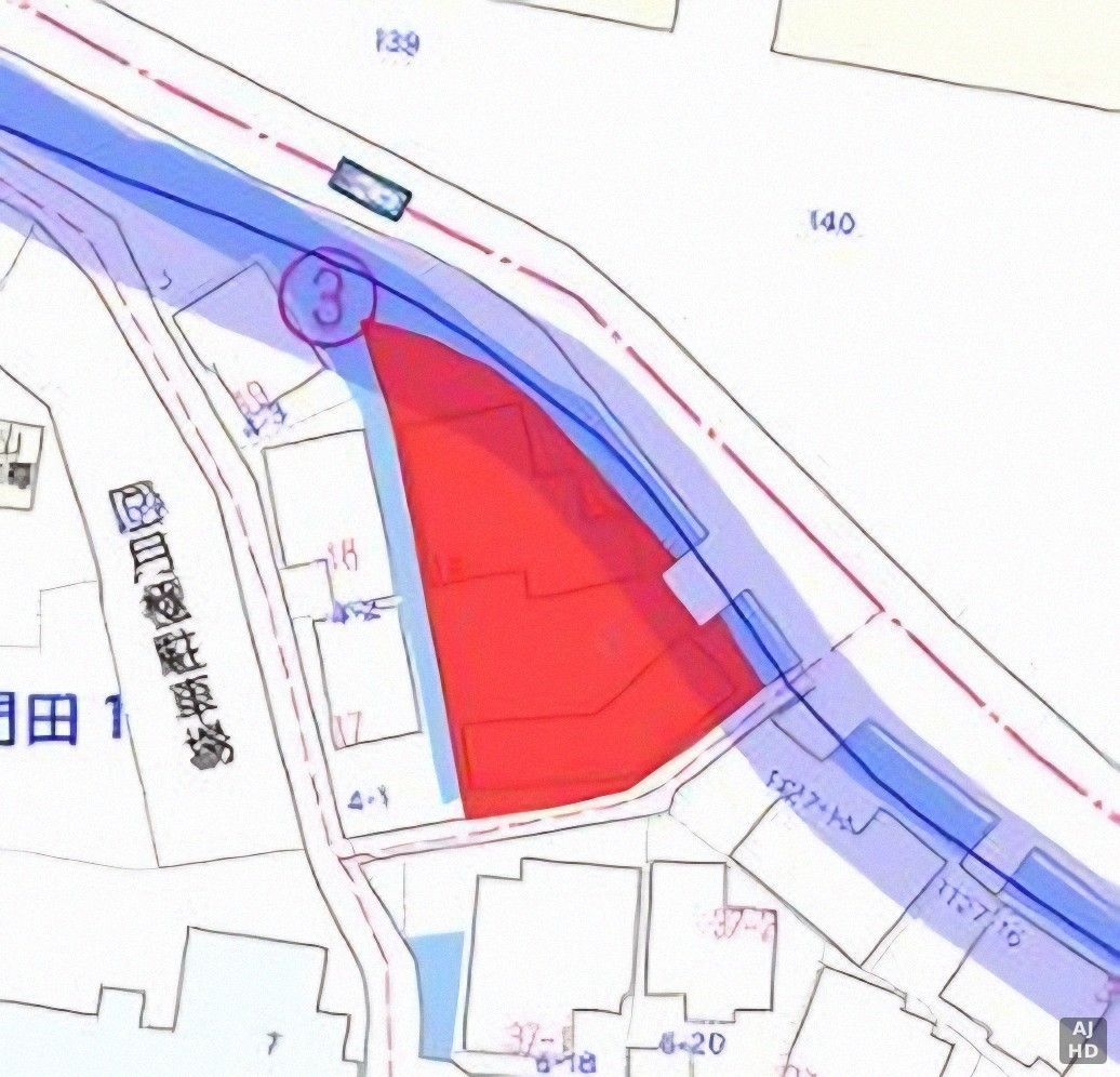 542.17 sqm Land for Sale in Nakaku, Okayama City - Thumbnail 2