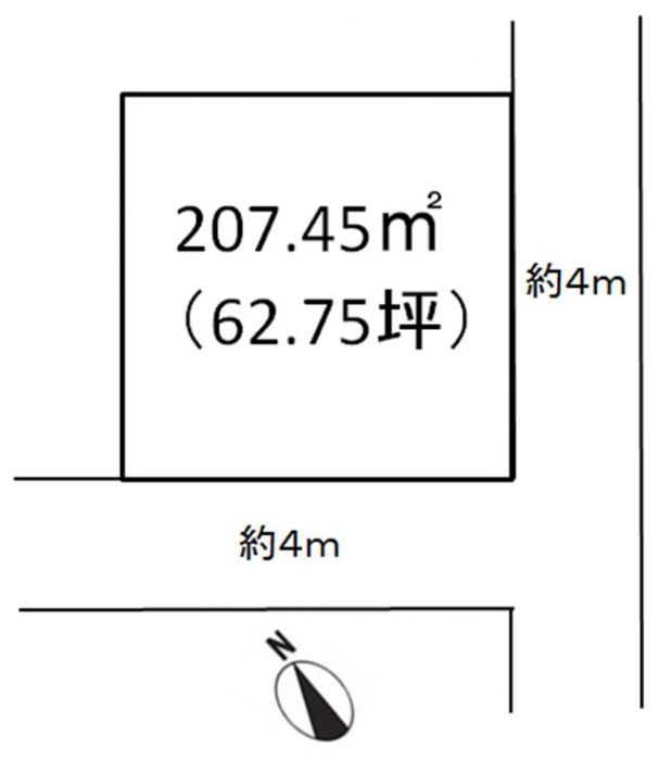Corner Residential Land for Sale in Okayama City Minami Ward - Thumbnail 4