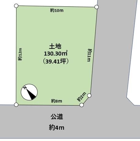 South-Facing Corner Land for Sale in Kasuga-dai, Kasaoka, Okayama - Thumbnail 4