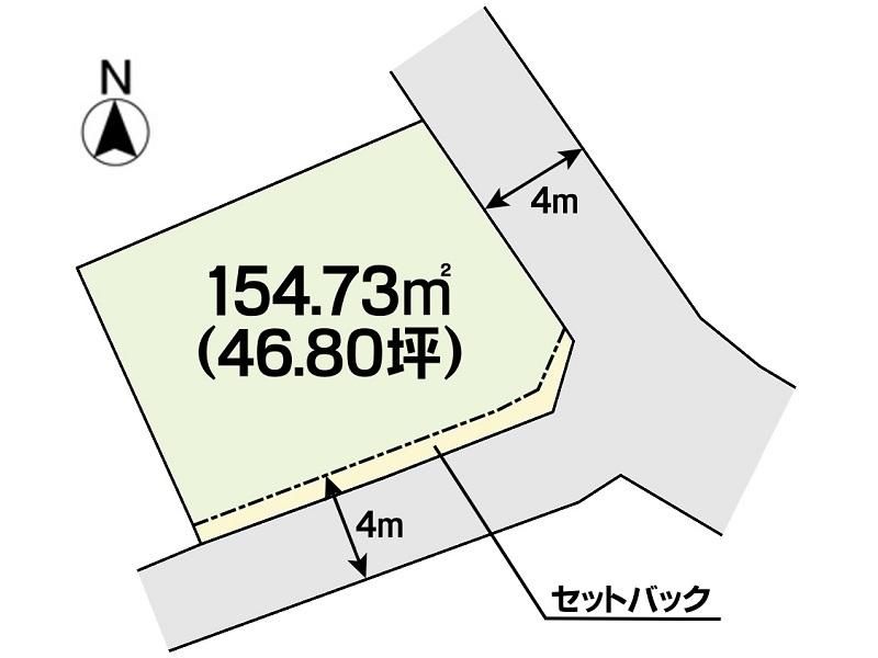 154.73 sqm Corner Land Plot for Sale in Kurashiki, Okayama - Thumbnail 3