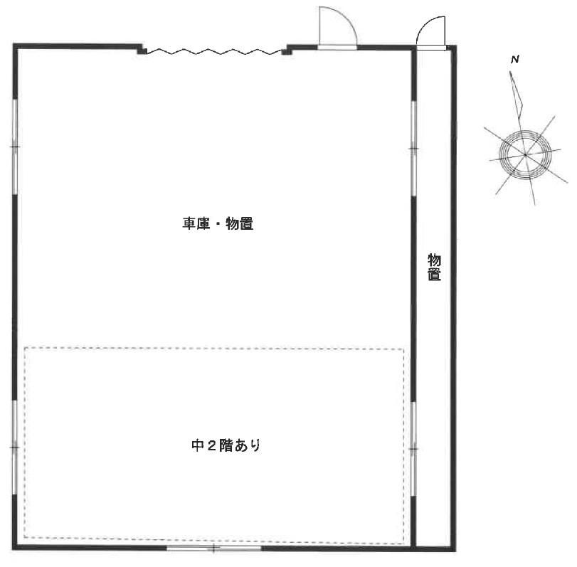 Steel Frame Warehouse on 150 Tsubo Land in Kurashiki - Thumbnail 2