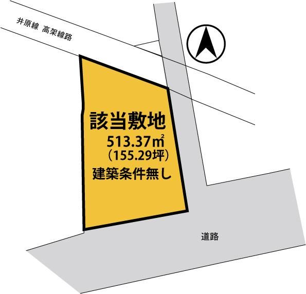513 sqm Vacant Land for Sale in Kurashiki, Okayama - Image 1
