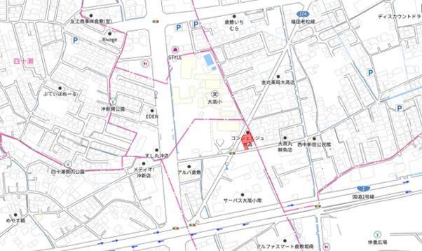 Land for Sale in Kurashiki, Okayama - 547.81 sqm Apartment Development Site - Thumbnail 3