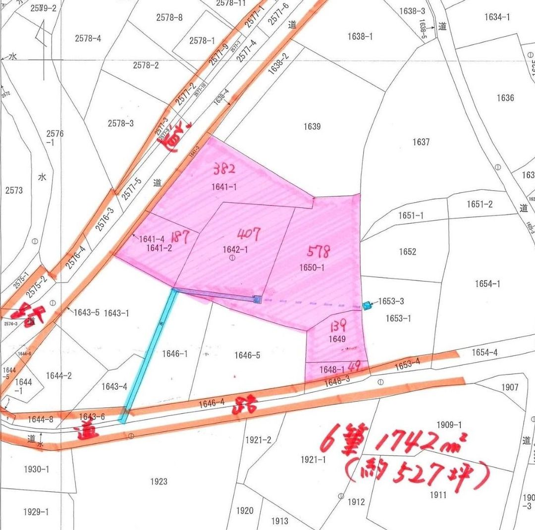 Land for Sale in Tsuyama, Okayama - 1,742 sqm - Thumbnail 2