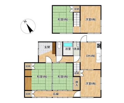 Nishizakadai, Soja City, Okayama Prefecture, Kiyone Station, Used detached house details (00530850) - Living Okayama — Image 3, Soja, Okayama