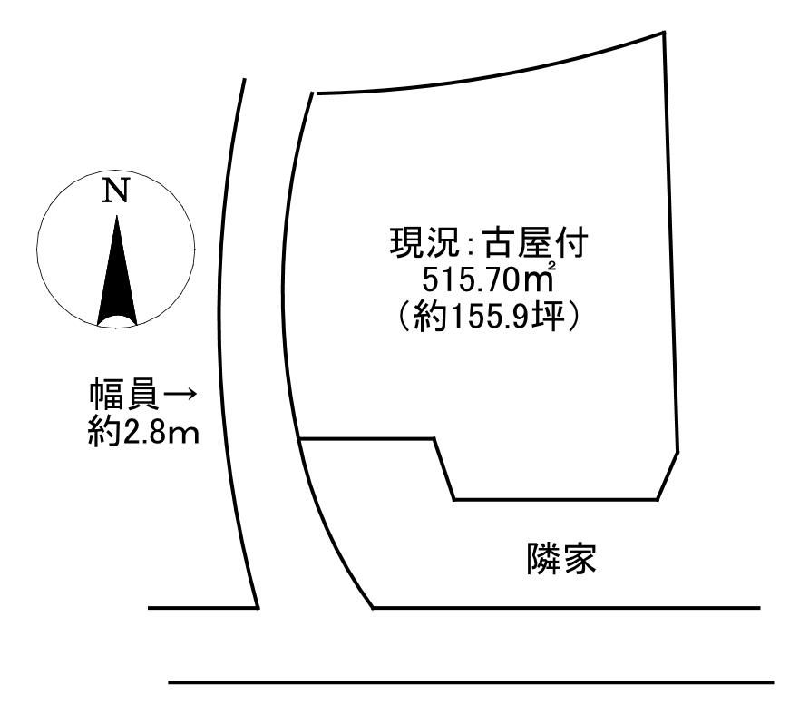 Land for Sale in Okayama City with Existing Old House - Thumbnail 4