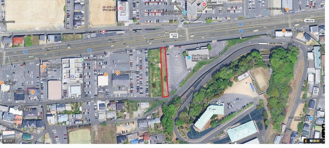 636 sqm Commercial Land for Sale in Okayama City's Kita Ward - Thumbnail 2