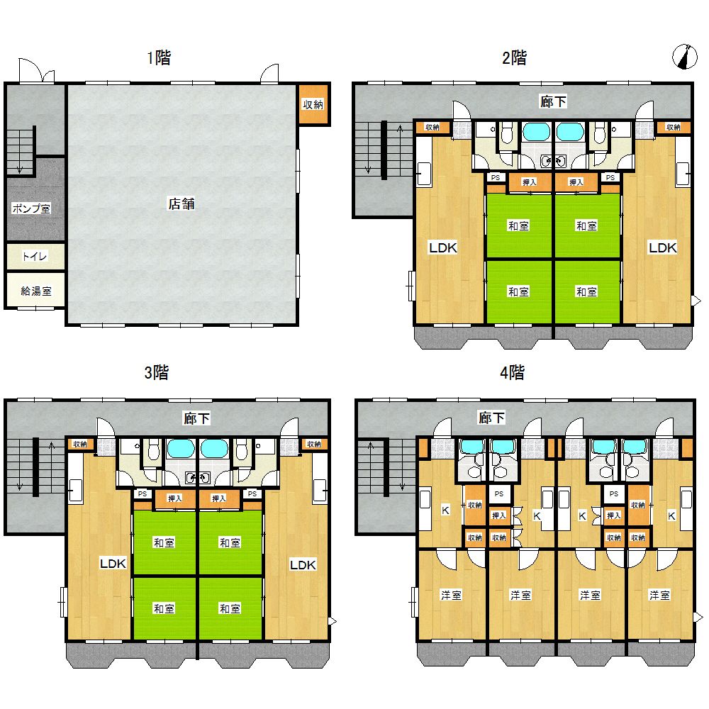 Mixed-Use Building for Sale in Tsuyama, Okayama - 493.9 sqm - Thumbnail 2