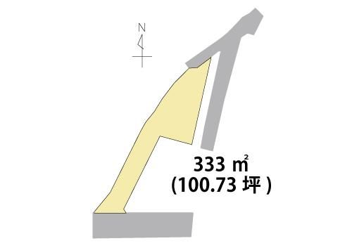 333 sqm Land for Sale in Tsuyama, Okayama - Sloping Plot - Thumbnail 4