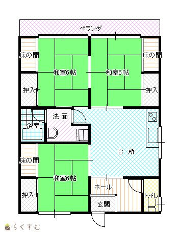 3DK Apartment for Rent in Joetsu, Niigata - Family Size - Thumbnail 2