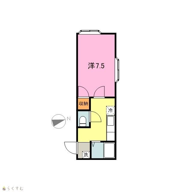 1K Apartment for Rent in Nagaoka, Niigata - Heights Liberty - Thumbnail 2