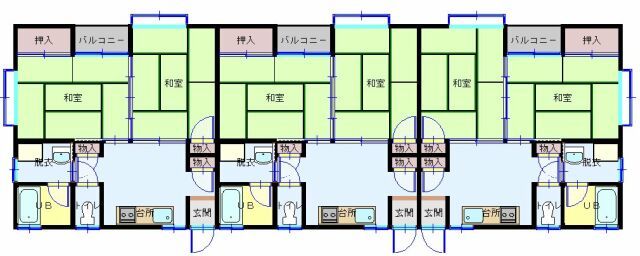2K Apartment for Rent in Nagaoka, Niigata - Light Hills Kiyota - Thumbnail 3