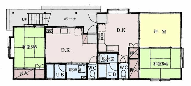 West Town 2DK Apartment for Rent in Nagaoka, Niigata - Thumbnail 2