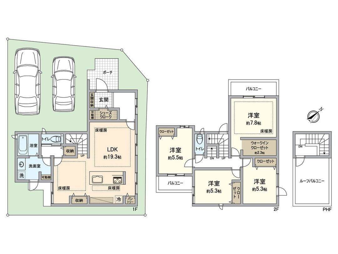 New 4LDK House in Kasugai, Aichi | G-STYLE Ochiai Park West - Thumbnail 3