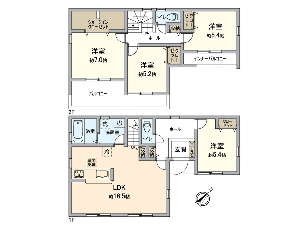New 4LDK House in Komaki, Aichi - Corner Lot, South-Facing - Thumbnail 3