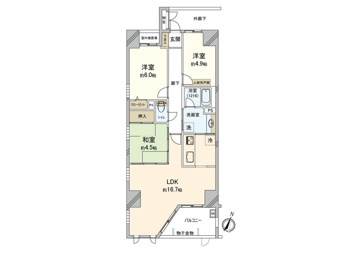 3LDK Apartment in Katase Enoshima, Fujisawa with Ocean View - Thumbnail 3