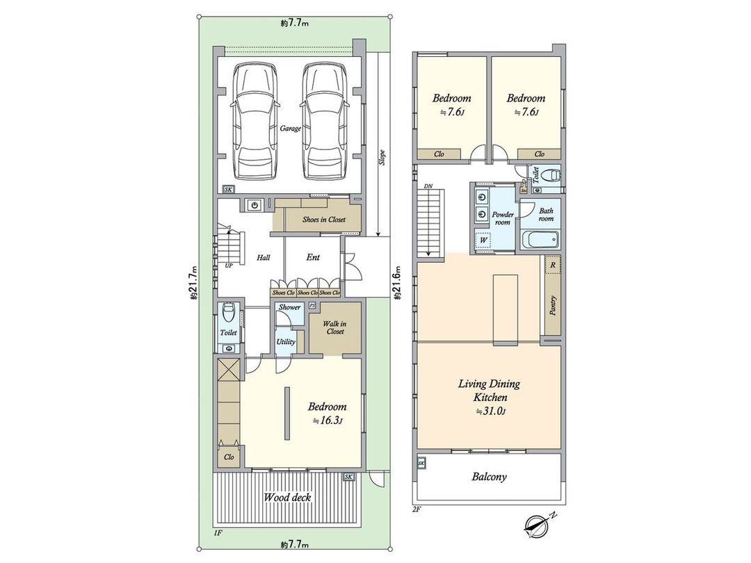 New Build 3LDK House in Kamikedai, Ota Ward, Tokyo - Thumbnail 3