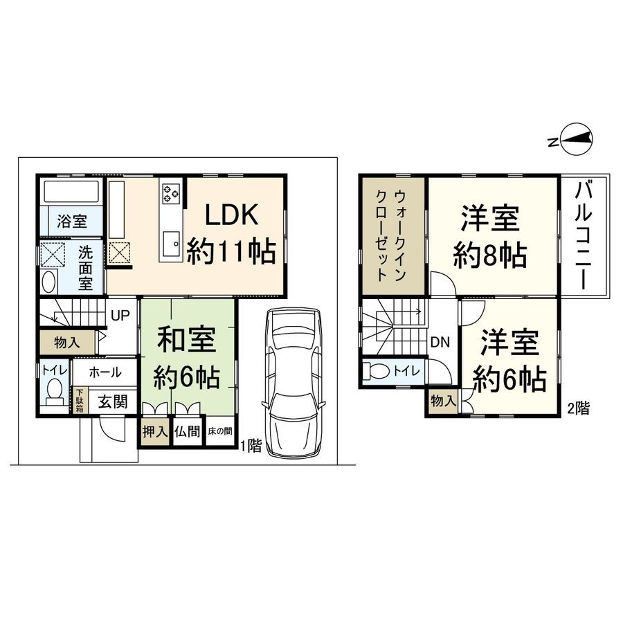 3LDK Detached House for Sale in Ibaraki City, Osaka - Thumbnail 2