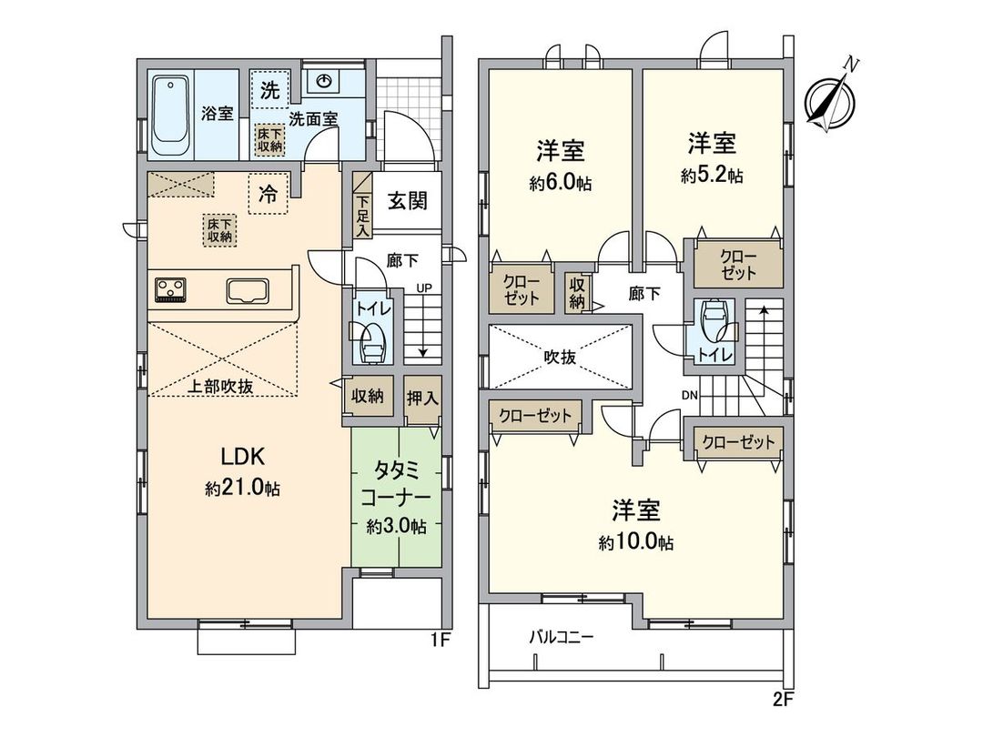 New 3LDK House in Sayama City, Saitama - 2026 Completion - Thumbnail 3
