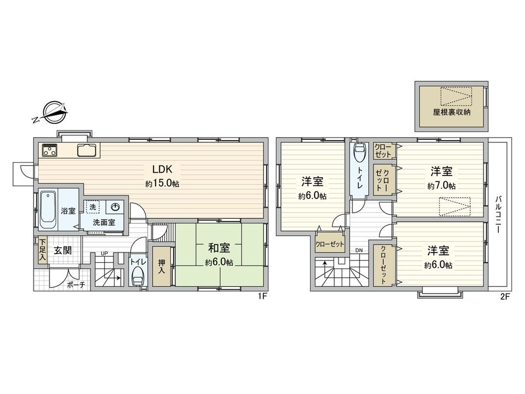 Renovated 4LDK House for Sale in Ichikawa, Chiba - Thumbnail 3