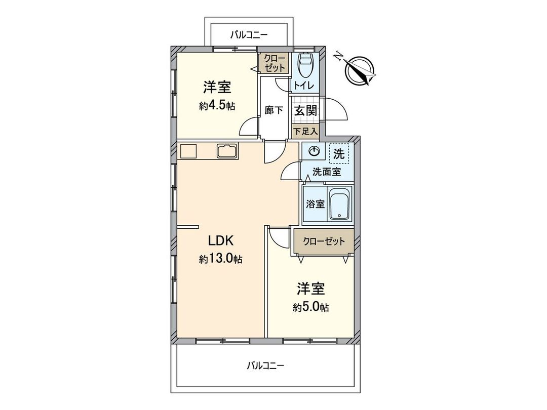 2LDK Apartment for Sale in Wajiro, Fukuoka City - Thumbnail 3