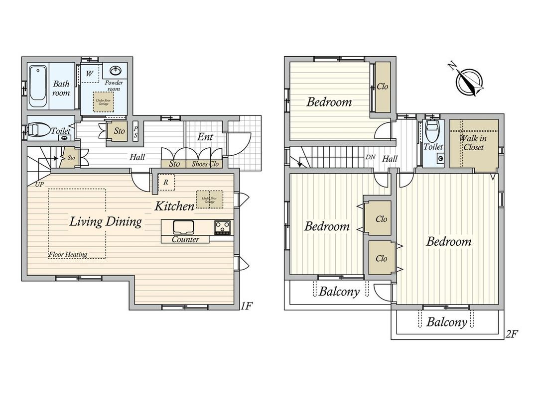 3LDK Detached House for Sale in Narashino, Chiba - Thumbnail 3