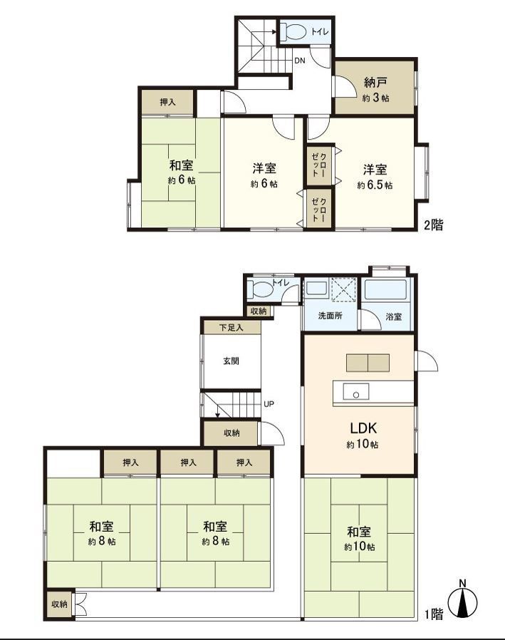 6SLDK House for Sale on Corner Lot in Rifu, Miyagi - Thumbnail 3