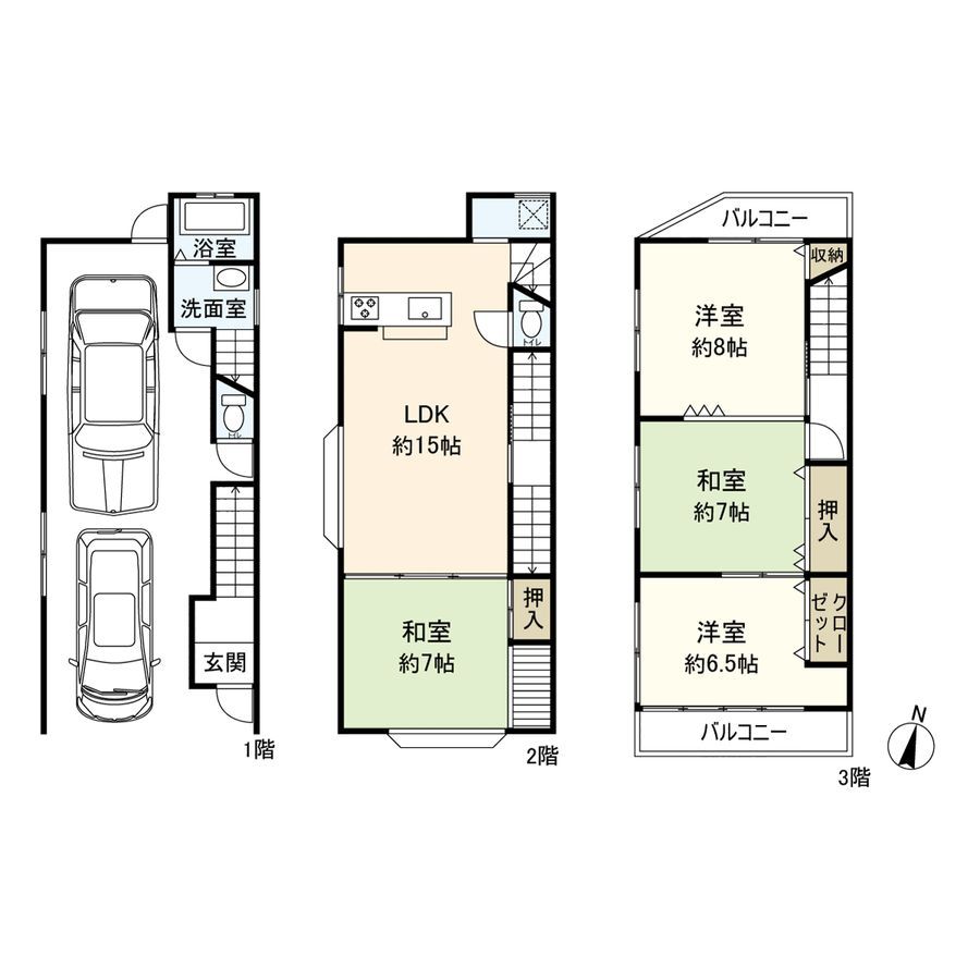 Renovated 4LDK Family House in Kadoma City, Osaka - Thumbnail 3
