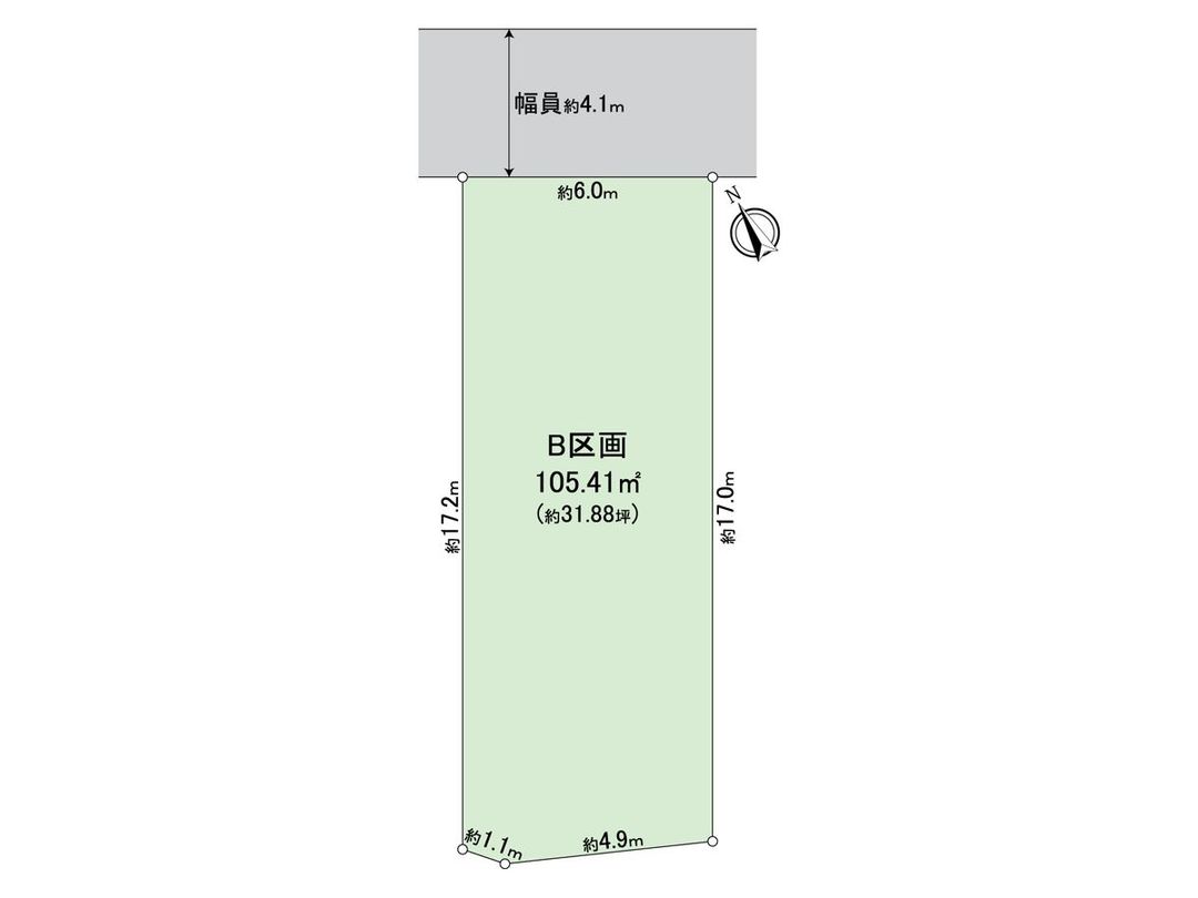 105.41 sqm Land for Sale in Soshigaya, Setagaya, Tokyo - Thumbnail 3