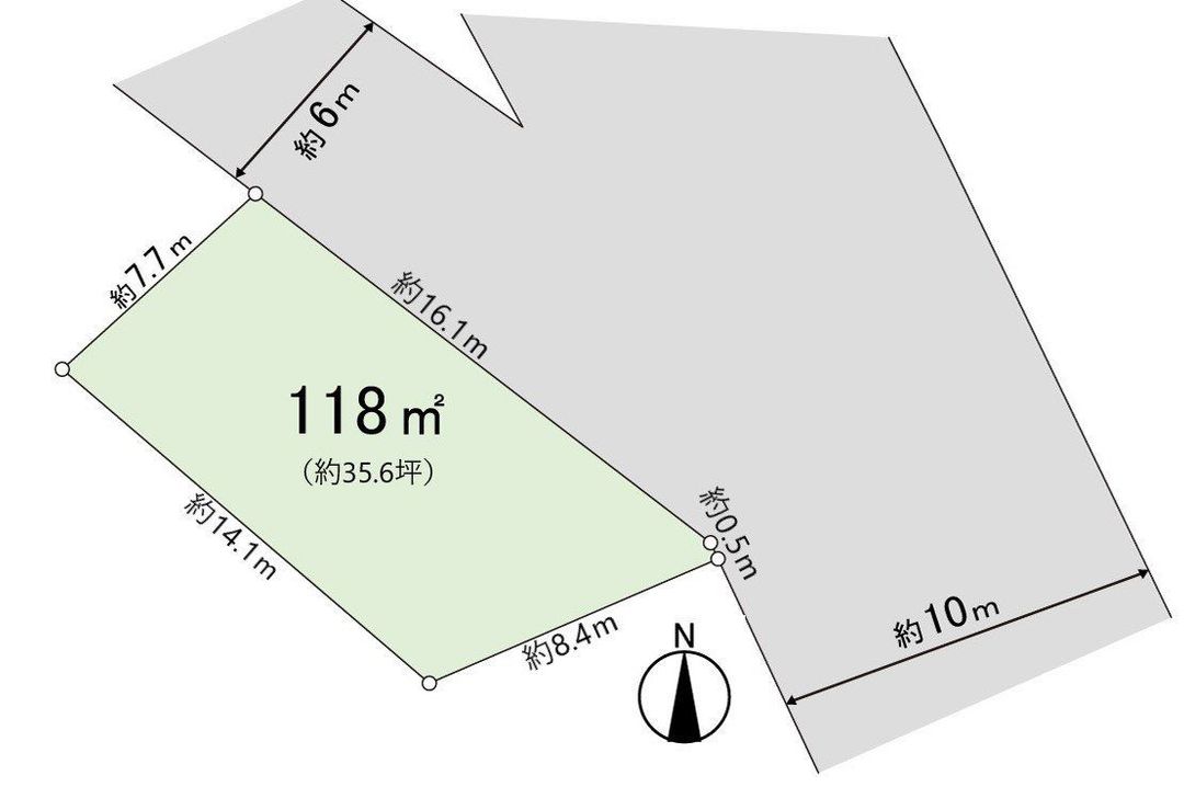 Land for Sale in Minami-Koiwa, Edogawa-ku, Tokyo - 118 sqm - Thumbnail 3
