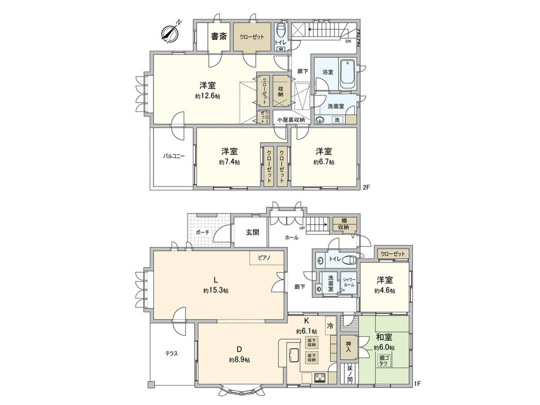 Detached House in Kugenuma Sakuragoka, Fujisawa - 5LDK 173m² - Thumbnail 3