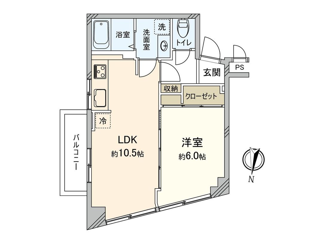 1LDK Apartment for Sale in Setagaya, Tokyo - 39.71m² - Thumbnail 3