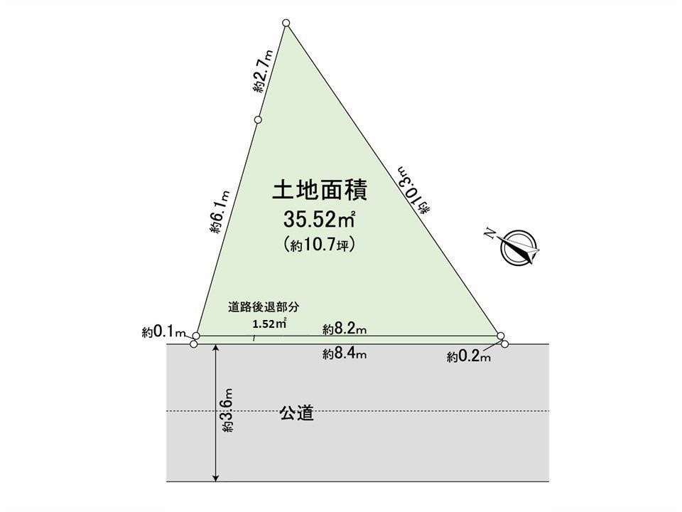Land for Sale in Saginomiya, Nakano, Tokyo - 36.9 sqm - Thumbnail 3