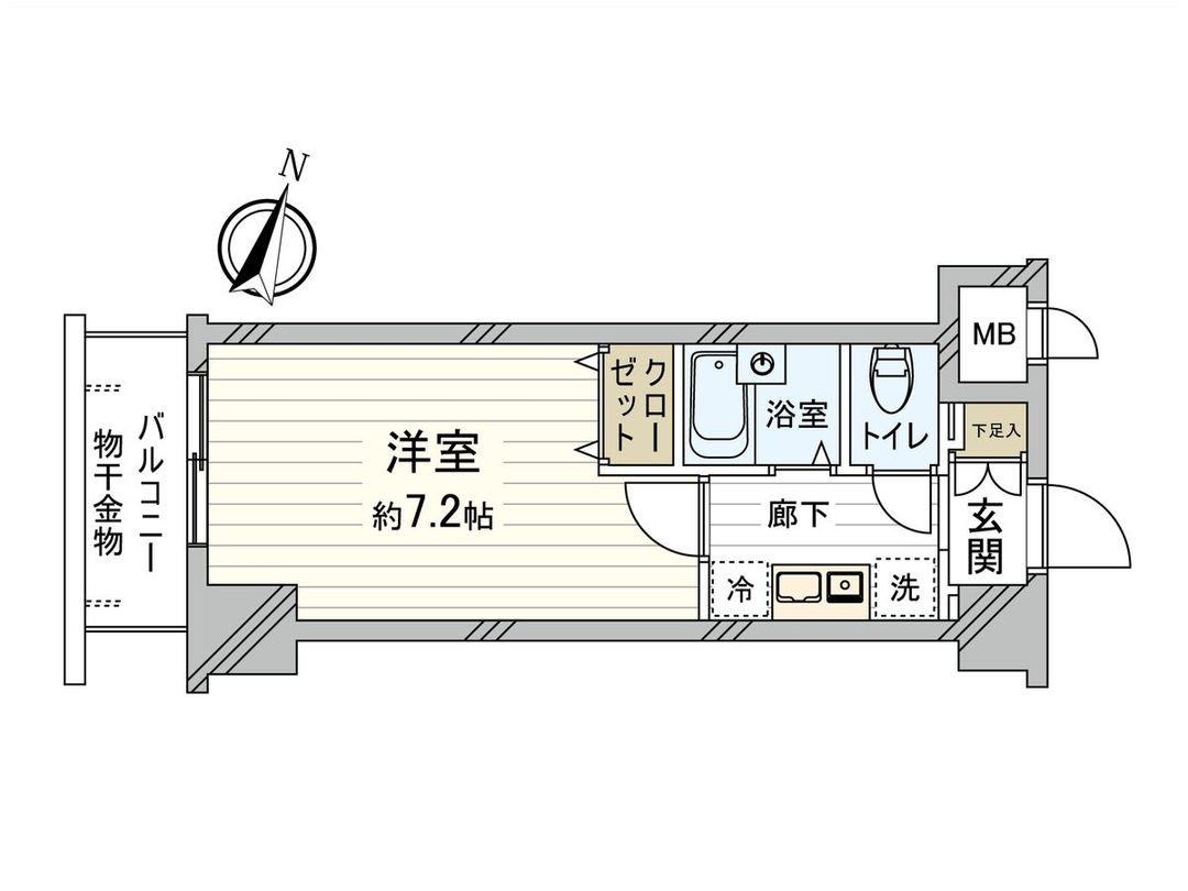 Gara Stage Kokubunji 1R Apartment for Sale Near Station - Thumbnail 3