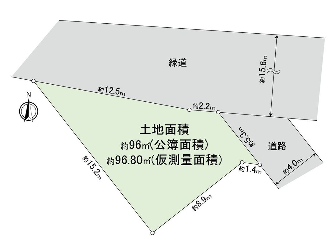 96 sqm Land for Sale in Adachi, Tokyo - Near Minumadai Shinsui Koen Station - Thumbnail 3