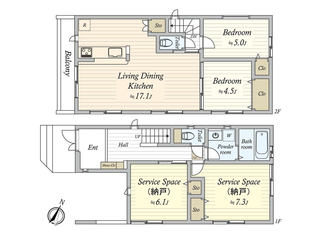 New 2SLDK House in Funabashi, Chiba - 104.95 sqm, 2026 Build - Thumbnail 3