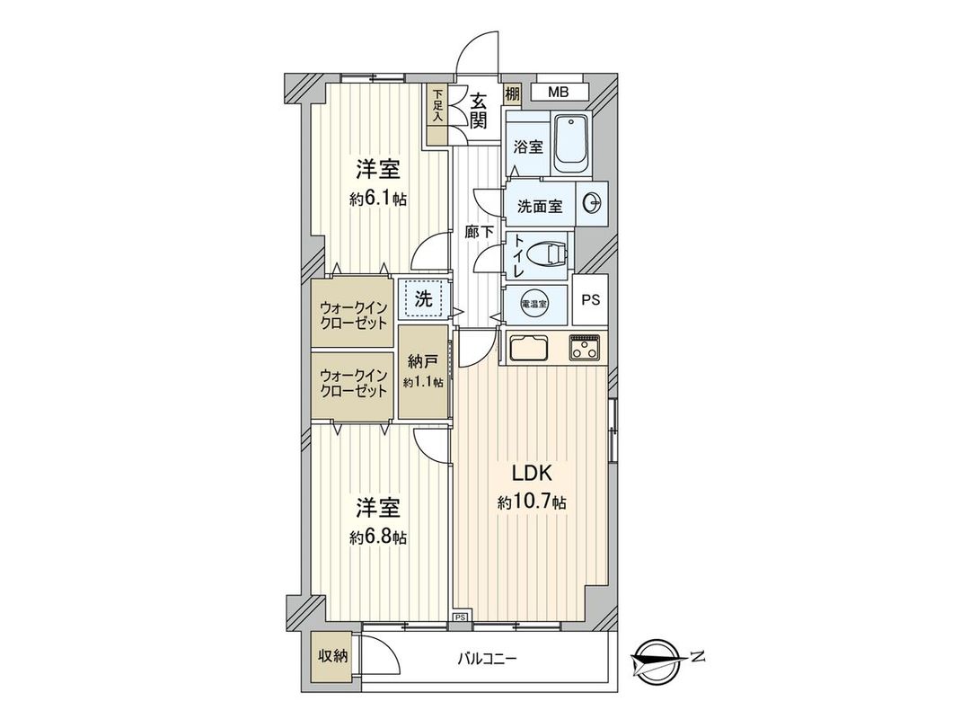 Renovated 2LDK Apartment Near Ofuna Station, Kamakura - Thumbnail 3
