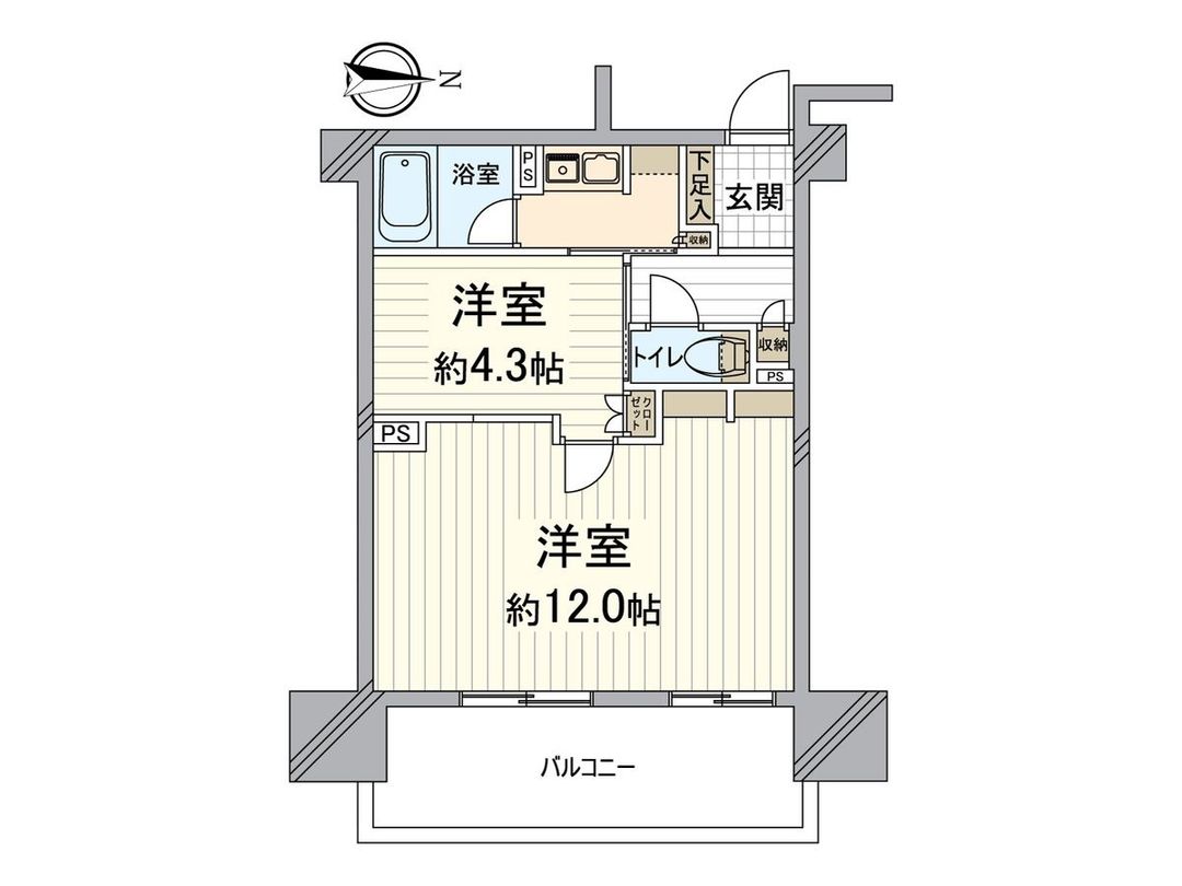 2K Apartment in Rojo Mansion Tower Umeda, Osaka - Thumbnail 3