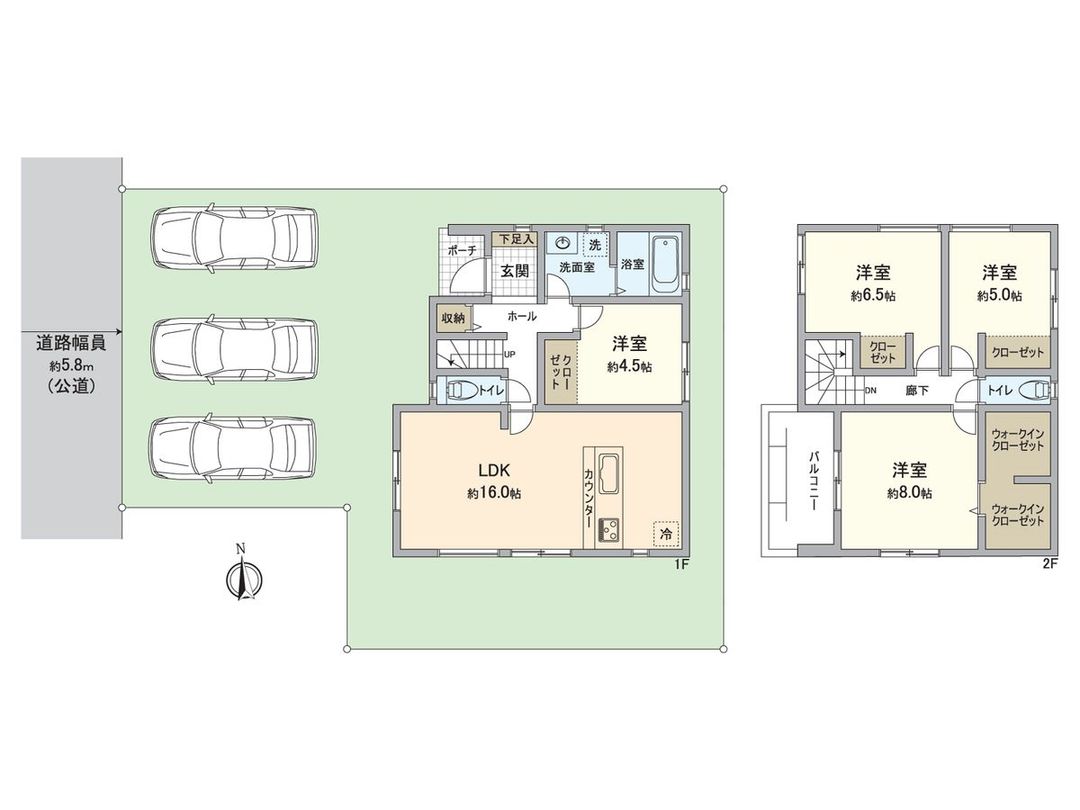 New 4LDK House in Komaki City, Aichi Prefecture - Thumbnail 2